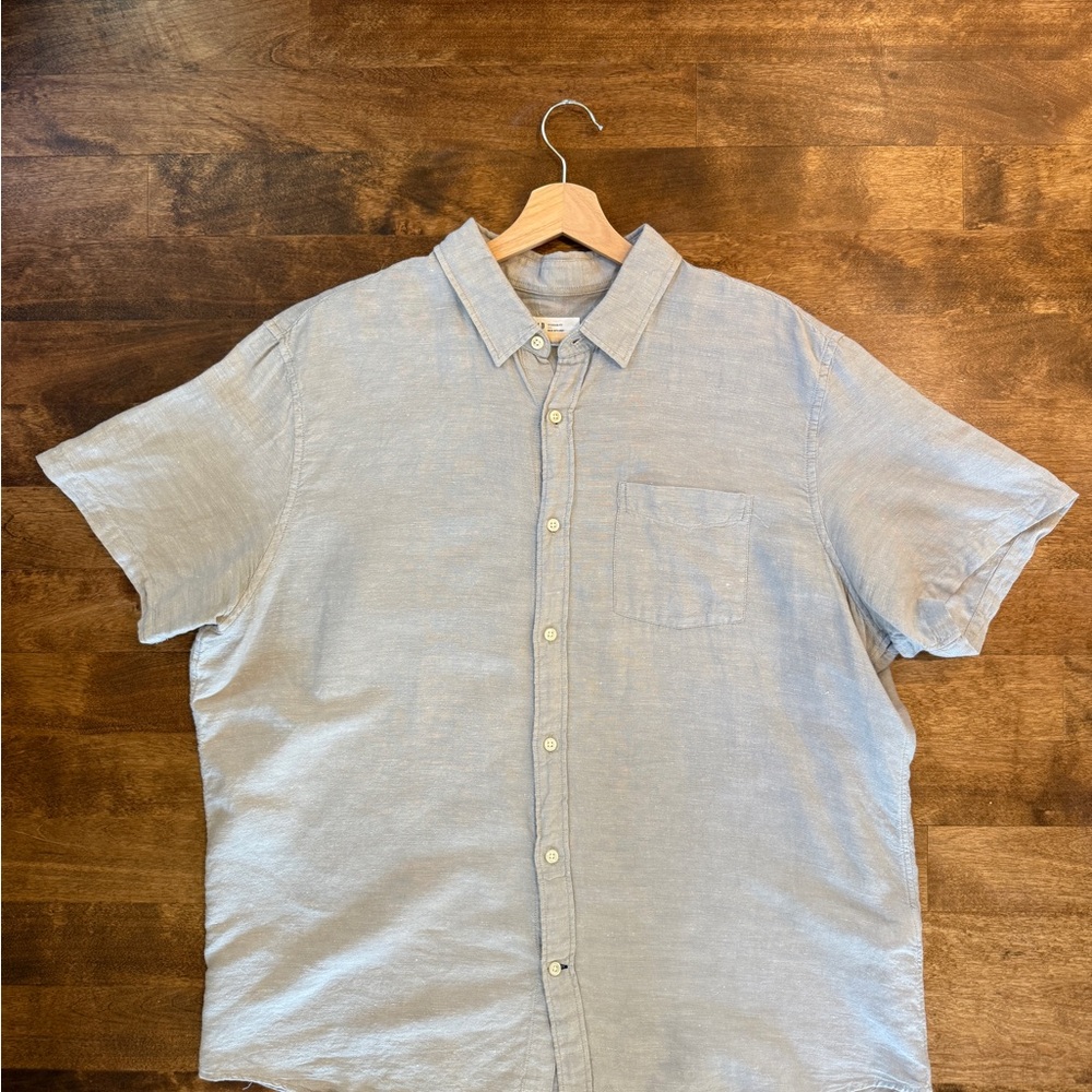 GAP Light Grey Men's Button Down Shirt